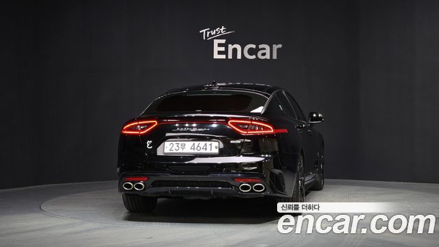 Kia Stinger из Кореи Encar