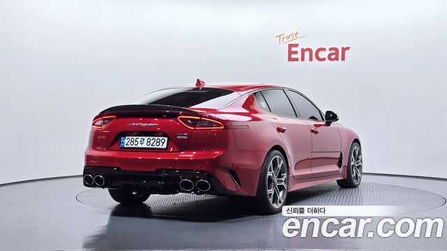 Kia Stinger из Кореи Encar