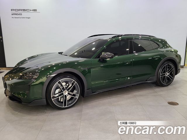 Porsche Taycan из Кореи Encar