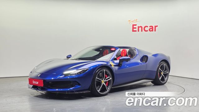 Ferrari 296 из Кореи Encar