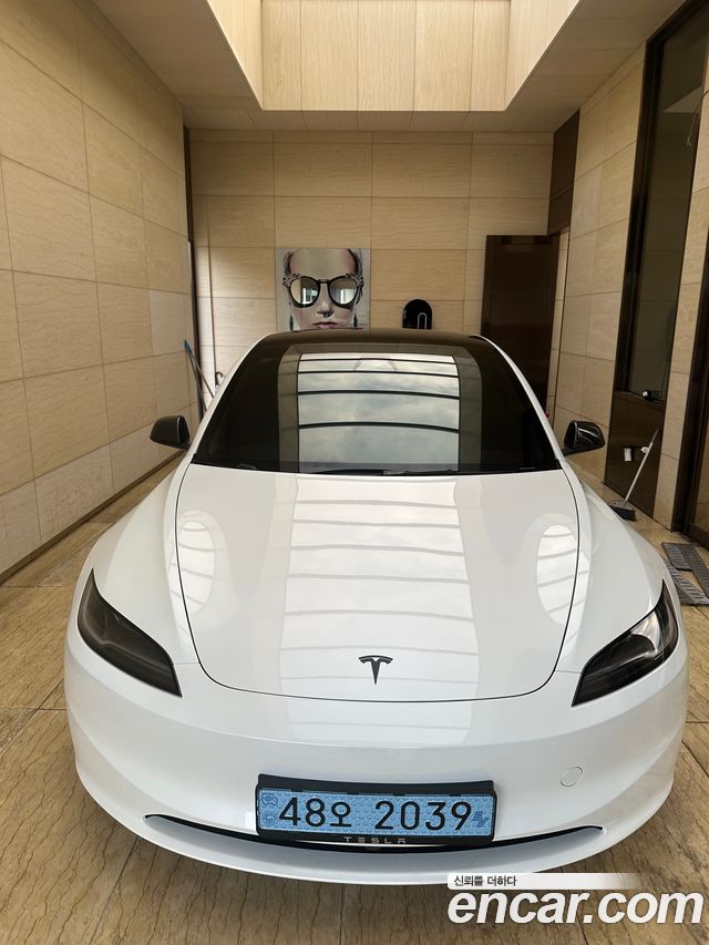 Tesla Model 3 из Кореи Encar