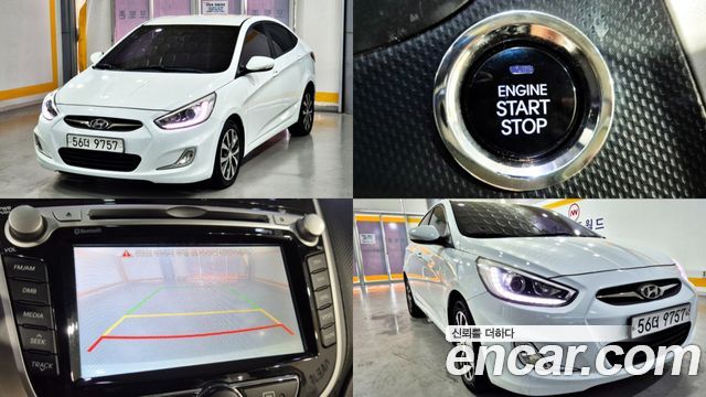 Hyundai Accent из Кореи Encar