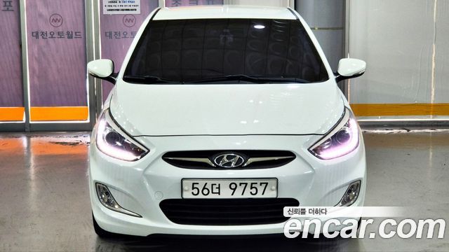 Hyundai Accent из Кореи Encar
