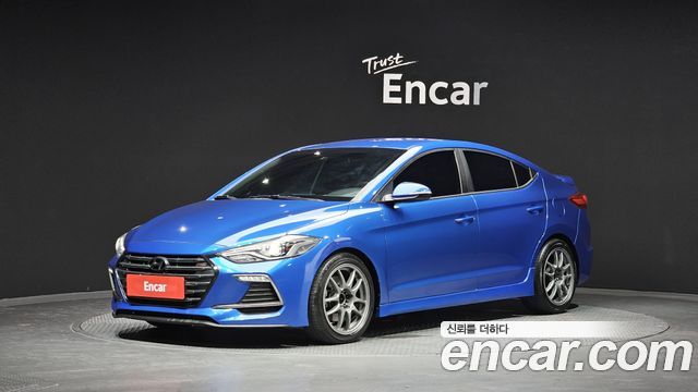 Hyundai AVANTE 1.6 Turbo Sport — пробег 70 504 км — фото 1 из 5