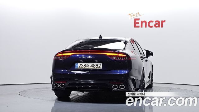 Kia Stinger из Кореи Encar