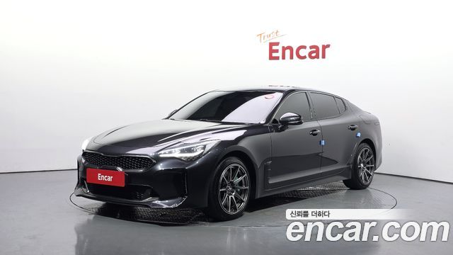 Kia Stinger из Кореи Encar