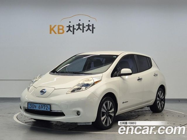 Nissan Leaf из Кореи Encar