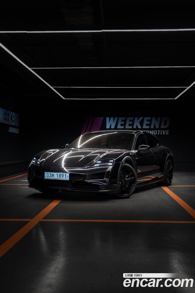 Porsche Taycan из Кореи Encar
