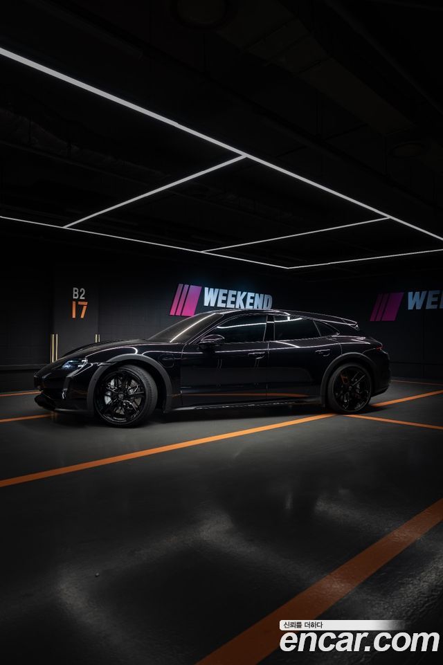 Porsche Taycan из Кореи Encar