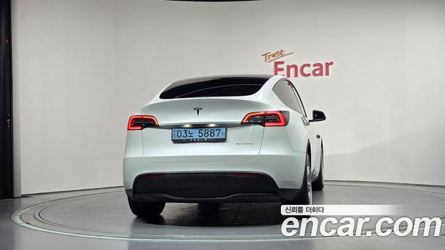Tesla Model Y из Кореи Encar