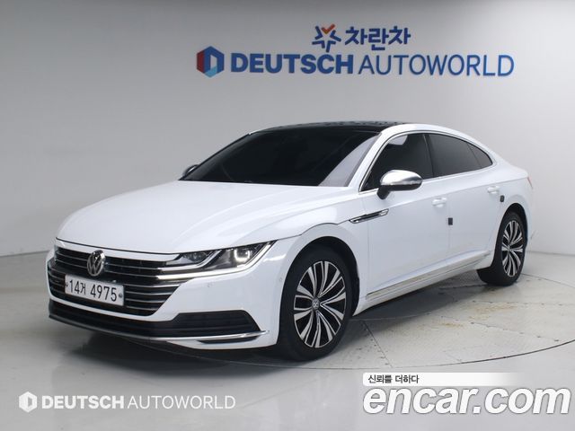 Volkswagen Arteon из Кореи Encar