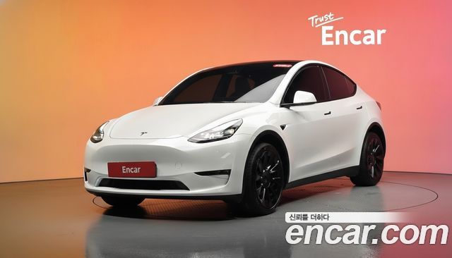 Tesla Model Y из Кореи Encar
