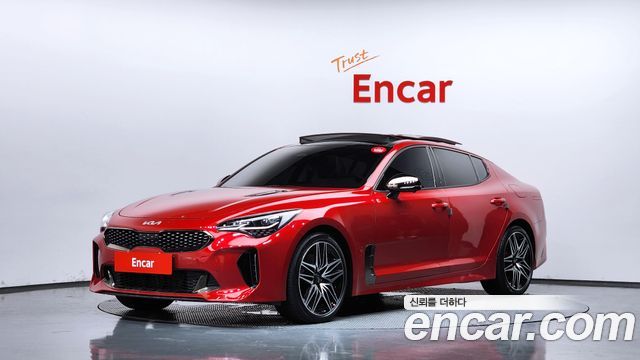 Kia Stinger из Кореи Encar