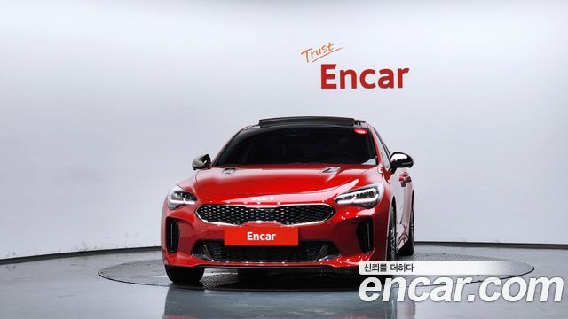 Kia Stinger из Кореи Encar