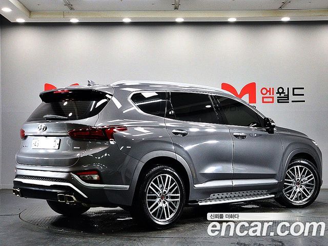 Hyundai Santafe Gasoline 2.0T 4WD Inspiration — пробег 129 677 км — фото 3 из 5