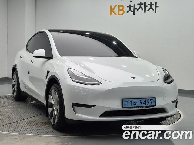 Tesla Model Y из Кореи Encar