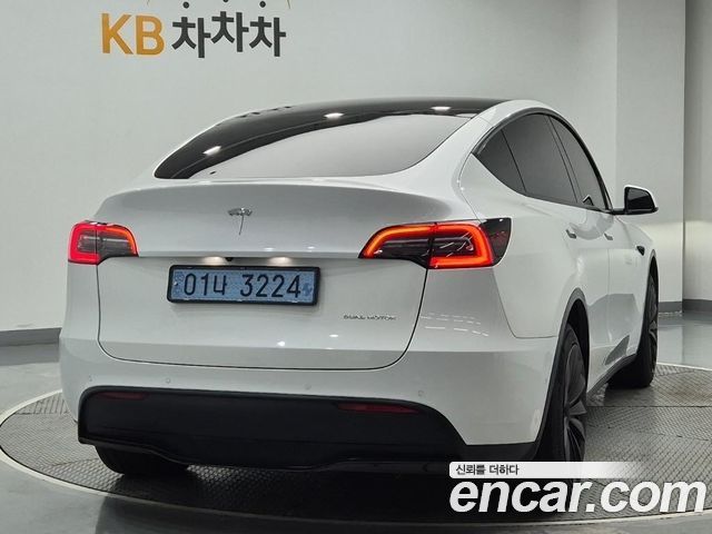 Tesla Model Y из Кореи Encar