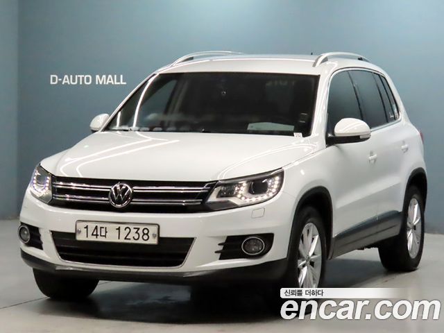 Volkswagen Tiguan из Кореи Encar