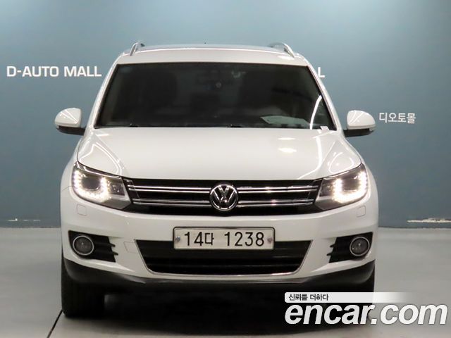 Volkswagen Tiguan из Кореи Encar