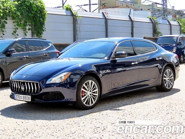 Maserati Quattroporte из Кореи Encar