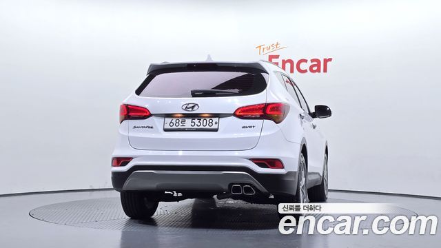 Hyundai Santafe Diesel 2.0 2WD Exclusive — пробег 95 721 км — фото 4 из 5