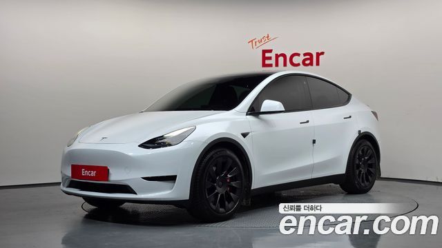 Tesla Model Y из Кореи Encar