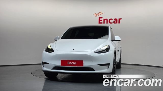 Tesla Model Y из Кореи Encar