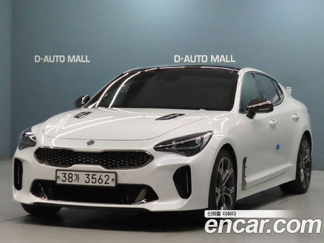 Kia Stinger из Кореи Encar