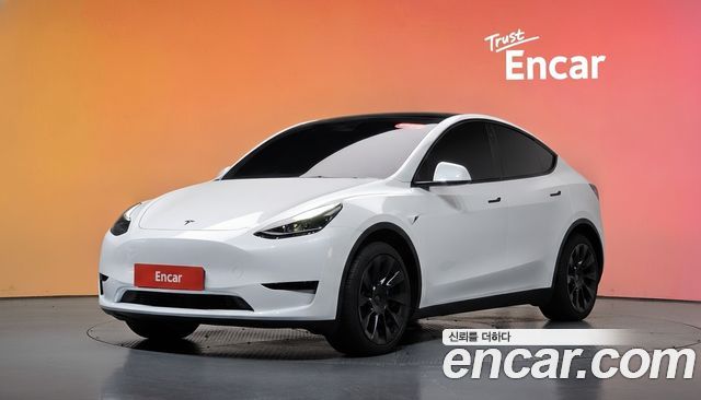 Tesla Model Y из Кореи Encar