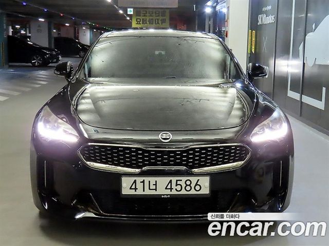 Kia Stinger из Кореи Encar