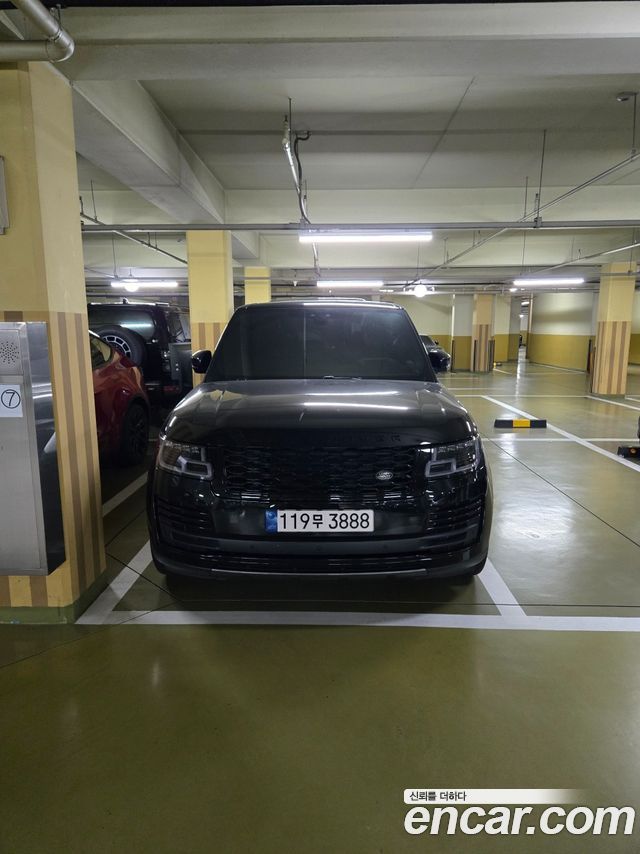 Land Rover Range Rover из Кореи Encar