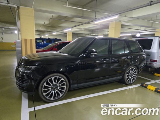 Land Rover Range Rover из Кореи Encar
