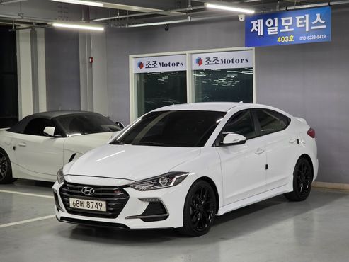 Hyundai AVANTE 1.6 Turbo Sport — пробег 90 590 км — фото 1 из 5