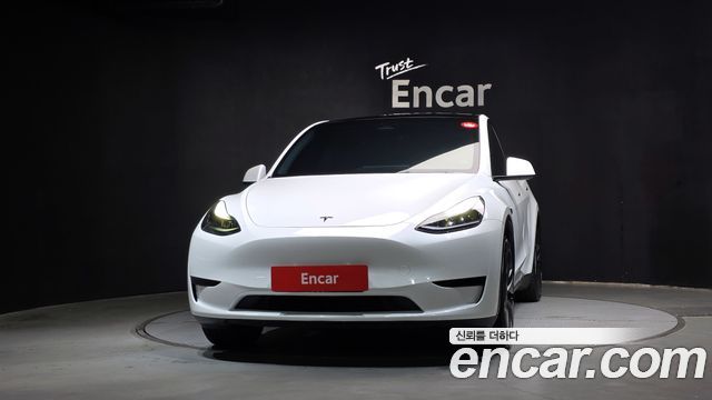 Tesla Model Y из Кореи Encar
