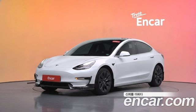 Tesla Model 3 из Кореи Encar