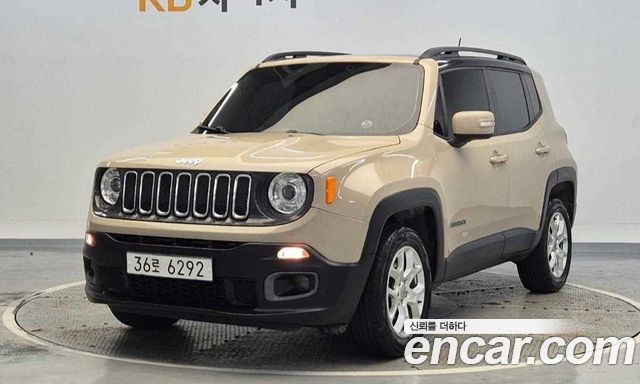 Jeep Renegade из Кореи Encar