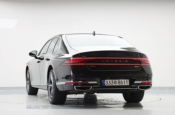 Genesis G90 Gasoline 3.5 Turbo AWD Black — пробег 120 984 км — фото 2 из 5