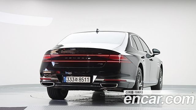 Genesis G90 Gasoline 3.5 Turbo AWD Black — пробег 120 984 км — фото 4 из 5