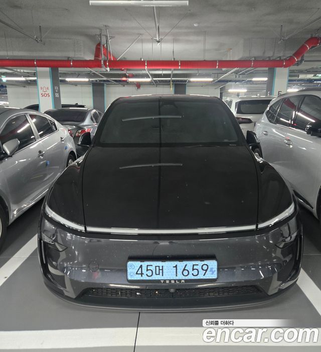 Tesla Model Y из Кореи Encar