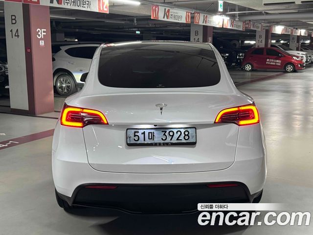 Tesla Model Y из Кореи Encar