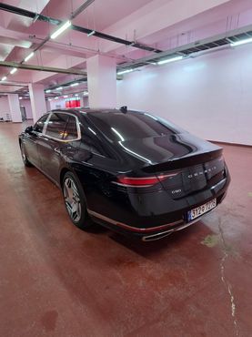 Genesis G90 Gasoline 3.5 Turbo e-S/C AWD LWB Black — пробег 20 800 км — фото 2 из 5