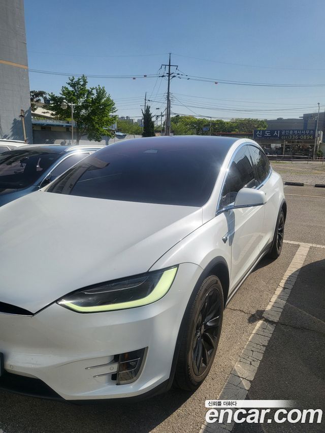 Tesla Model X из Кореи Encar