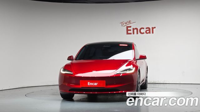 Tesla Model 3 из Кореи Encar
