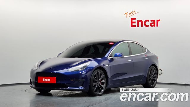 Tesla Model 3 из Кореи Encar