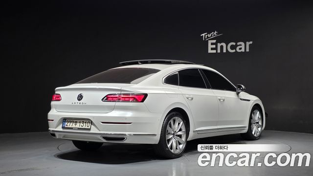 Volkswagen Arteon из Кореи Encar