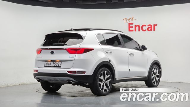 Kia Sportage из Кореи Encar