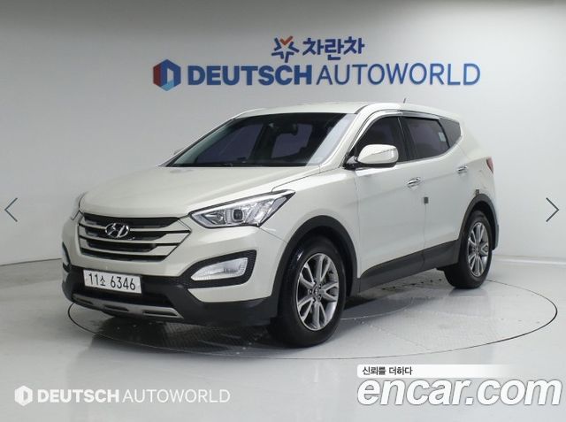 Hyundai Santafe из Кореи Encar