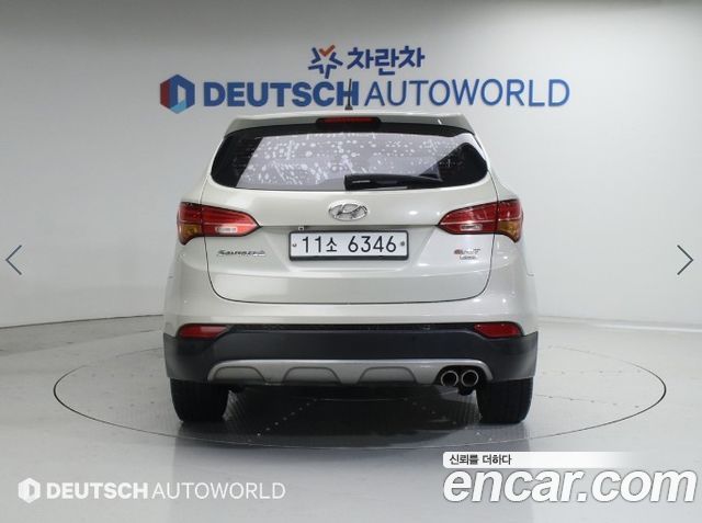 Hyundai Santafe из Кореи Encar