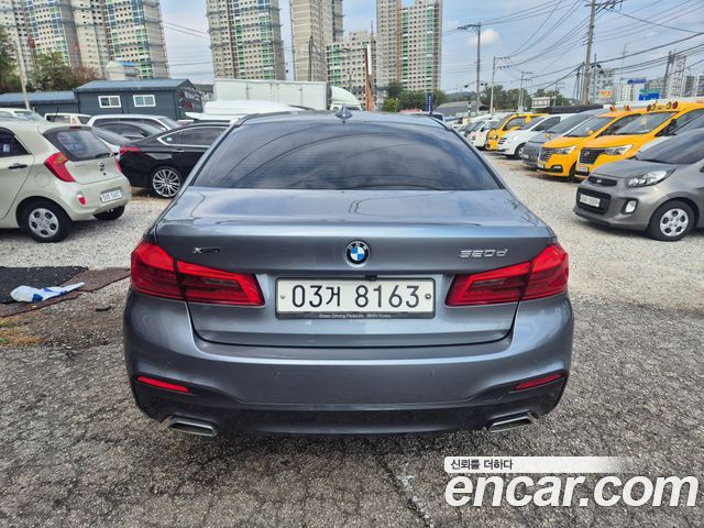 BMW 5-Series 520d xDrive M Sport Package Plus — пробег 80 644 км — фото 3 из 5