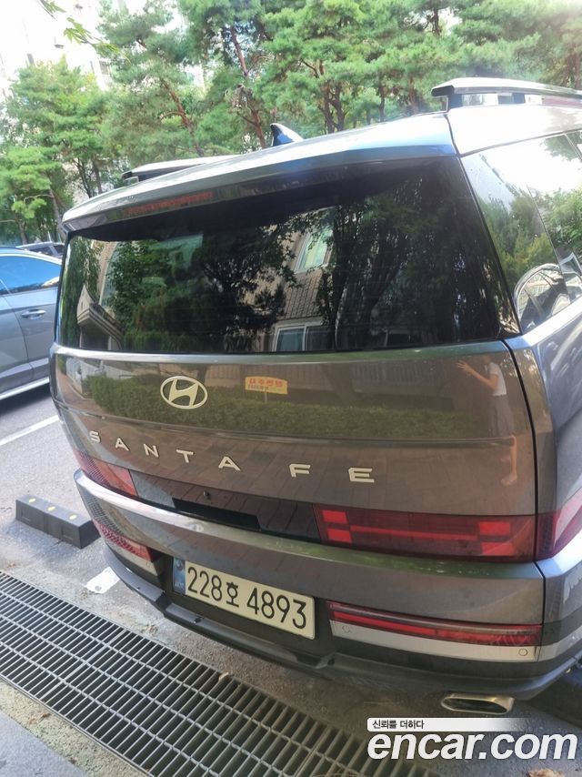 Hyundai Santafe Gasoline 2.5T 2WD Prestige Plus — пробег 7 500 км — фото 2 из 5